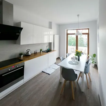 Big - City Center - 70m2 - Nice Design Daire Wroclaw