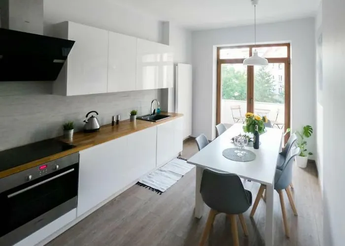 Big - City Center - 70m2 - Nice Design Apartment Wroclaw